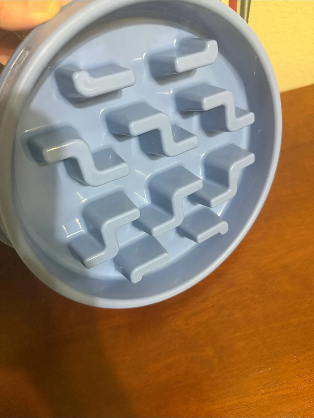 Outward Hound Slow Feeder Dog Bowl in Light Blue